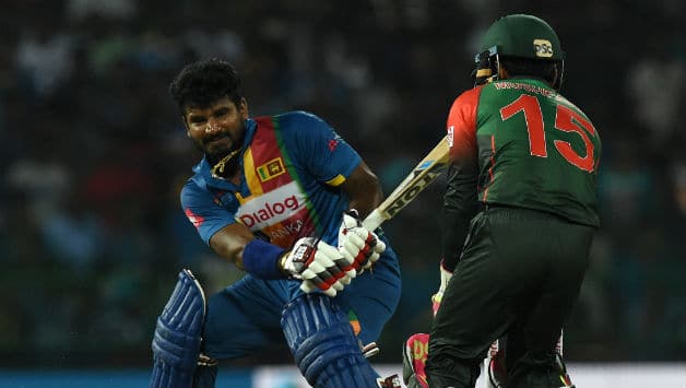 Kusal Perera scored his 10th T20I fifty © AFP