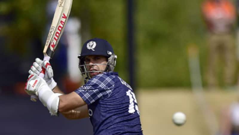 Kyle Coetzer slammed umpiring decisions for his side's exit © AFP