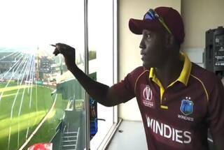 Video: Rovman Powell reaches maiden hundred with glass-breaking six