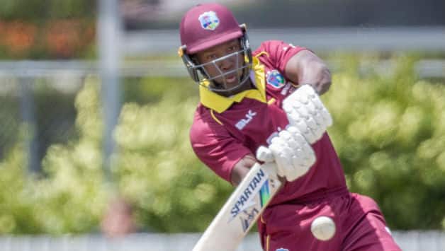 Rovman Powell top scored for West Indies © Getty Images