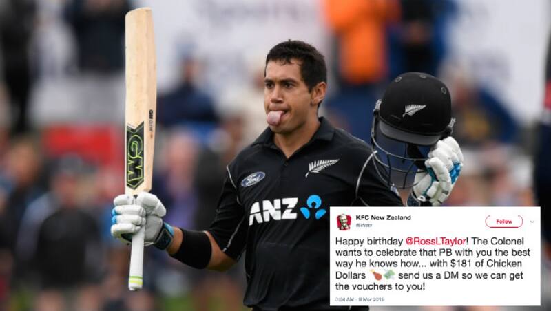Ross Taylor slammed his career best 181* on Wednesday (Image courtesy: Getty)