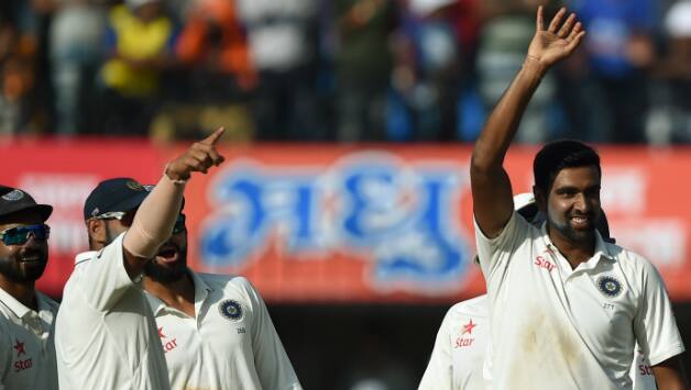 Ravichandran Ashwin had registered his best Test figures in Indore © AFP