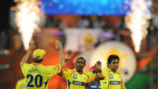 Dwayne Bravo and Chennai Super Kings © AFP