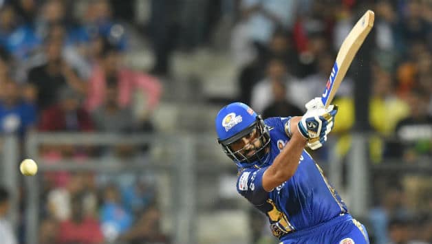 Rohit Sharma slammed his 33rd IPL fifty © AFP