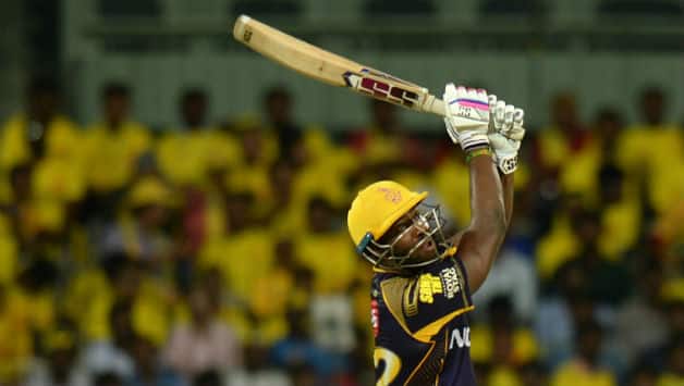 Andre Russell slammed 88 runs for Kolkata. His knock included 11 sixes and one four © AFP