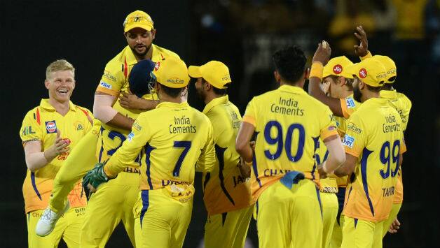 CSK played their first home in 2 years against KKR last evening © AFP