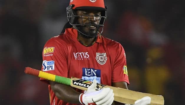 Chris Gayle scored his 22nd IPL fifty in 22 balls © AFP