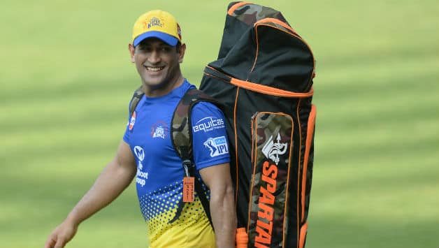 Chennai Super Kings' skipper, MS Dhoni © AFP