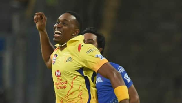 Dwayne Bravo scored 68 and picked two wickets for Chennai © AFP