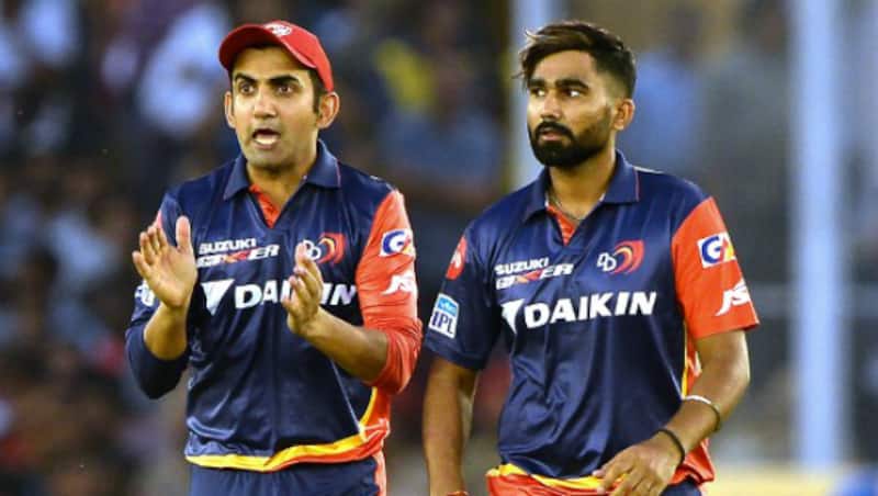 Gautam Gambhir and Rahul Tewatia  &copy; AFP