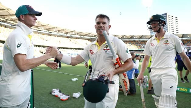 Steven Smith, David Warner and Cameron Bancroft © Getty Images