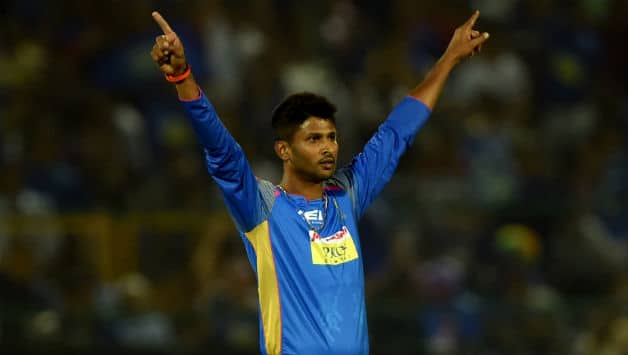 Krishnappa Gowtham scored a nerve-wrecking 33 not out © AFP
