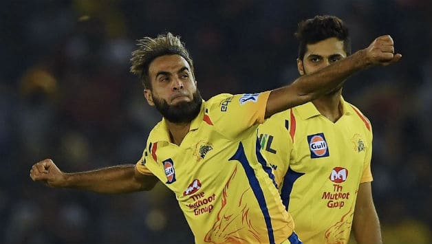 Imran Tahir claimed 2 wickets in 2 balls to down KXIP's batting © AFP