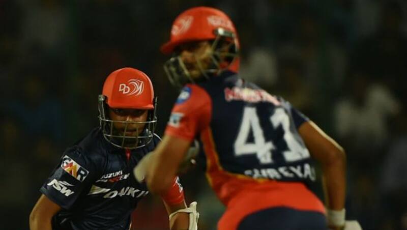 Delhi Daredevils' innings were led by Prithvi Shaw and Shreyas Iyer's fifties &Acirc;&copy; AFP