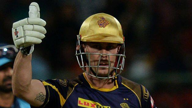 Chris Lynn held KKR innings almost single-handedly © AFP