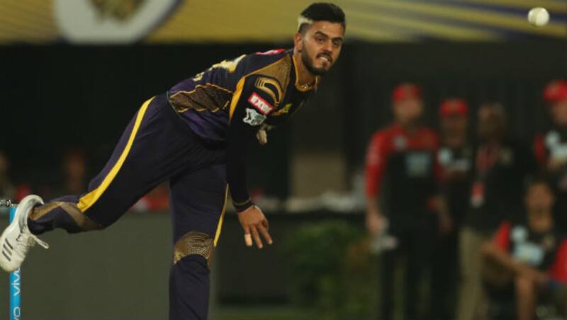 Nitish Rana's twin strikes pulled things back for Kolkata &copy; BCCI 