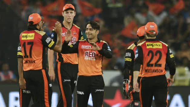 Rashid Khan bowled 18 dot balls in his four overs © AFP