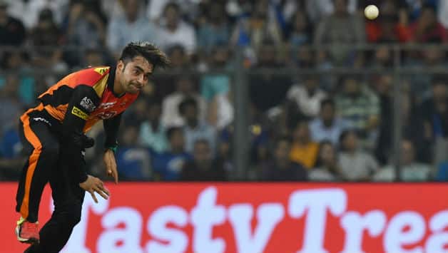 Rashid Khan picked 2 wickets and also bowled an maiden over © AFP
