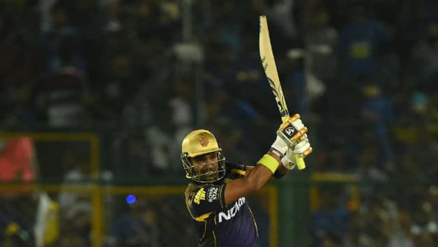 Rohin Uthappa top scored with 48 runs for KKR © AFP