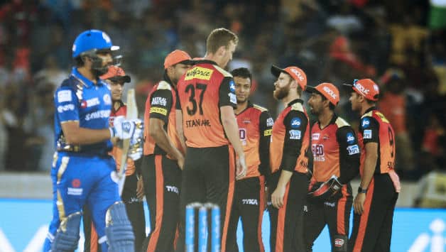 Rohit Sharma was dismissed for 11 by Billy Stanlake © AFP