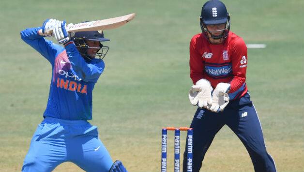 Smriti Madhana was named Player of the Series © AFP