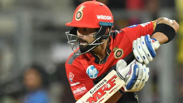 Virat Kohli surpassed Suresh Raina's tally of 4,558 IPL runs © AFP