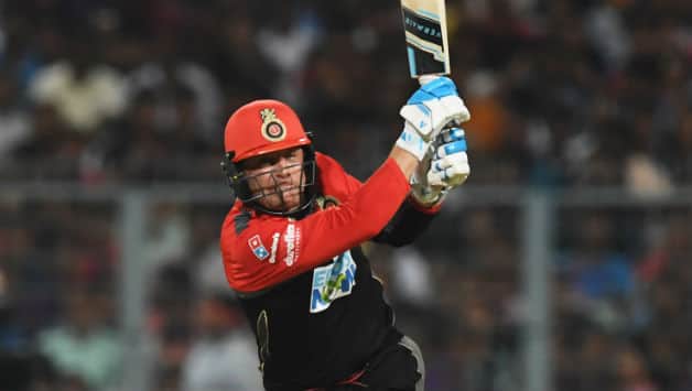 Brendon McCullum scored a brisk 43 for Bangalore. He also surpassed 9,000 T20 runs © AFP