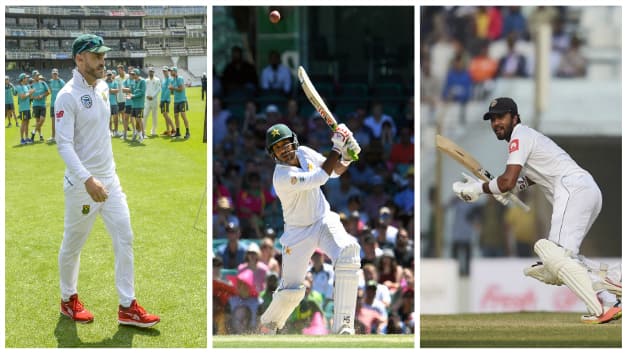 Faf du Plessis, Sarfraz Ahmed and Dinesh Chandimal © Getty Images