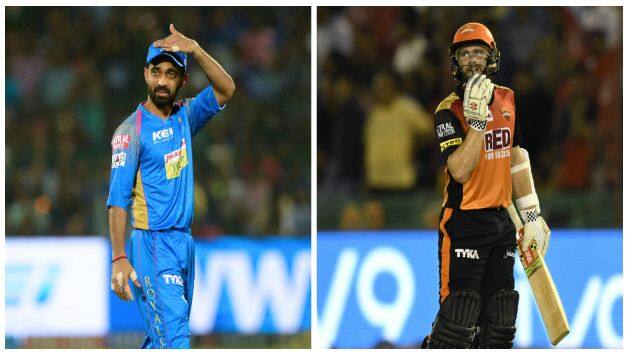 Ajinkya Rahane and Kane Williamson © AFP