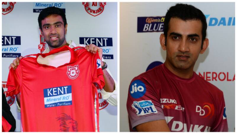 Ravichandran Ashwin and Gautam Gambhir &Acirc;&copy; AFP