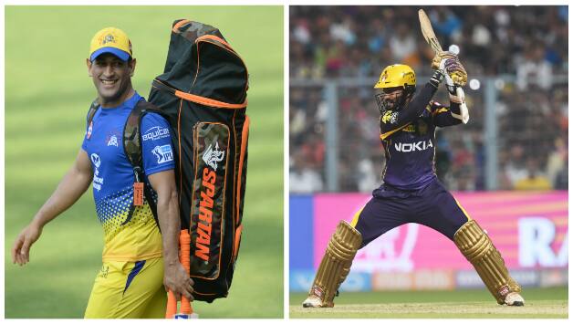 MS Dhoni and Dinesh Karthik © AFP