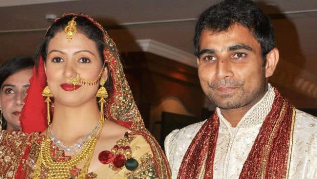 Hasin Jahan and Mohammed Shami © PTI