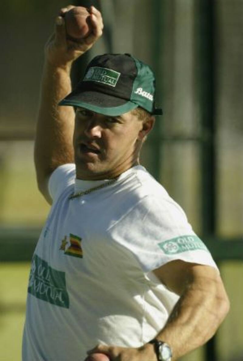 Zimbabwe coach Heath Streak &copy; AFP (file photo)