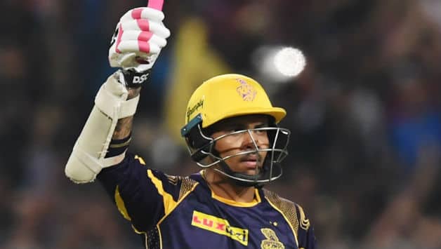 Sunil Narine scored his second Indian T20 League fifty in 17 balls. He provided Kolkata a brisk start © AFP