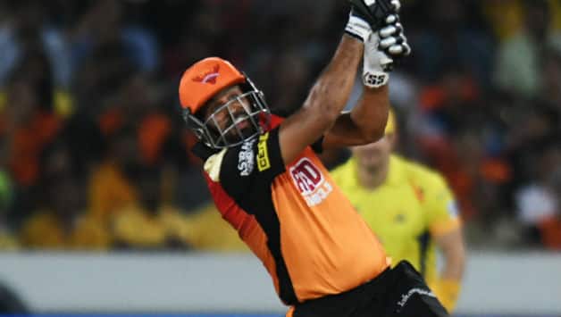 Yusuf Pathan plays for SRH © AFP