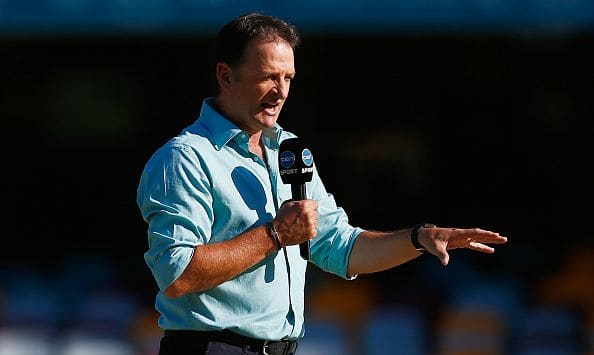 Mark Waugh will be seen doing commentary © AFP