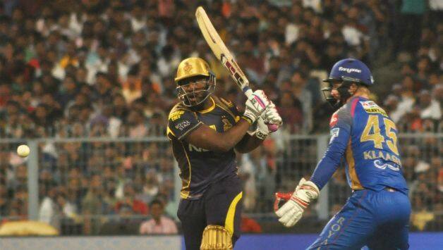 Andre Russell smashed unbeaten 49 off 25 © IANS