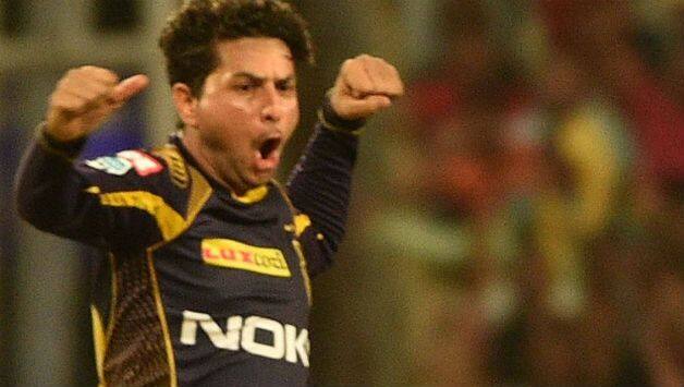 Kuldeep Yadav picked four wickets against RR last evening © IANS