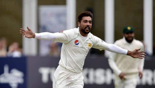 Mohammad Aamer has been troubled with knee injuries © AFP