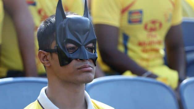Fan seated in Pune Stadium © Getty Images