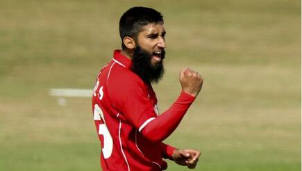 Denmark captain Hamid Shah celebrates after Team qualifies to Division Three