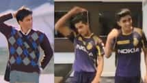 IPL 2018: kolkata Knight Riders’ players perform on Shahrukh Khan famous dialogue