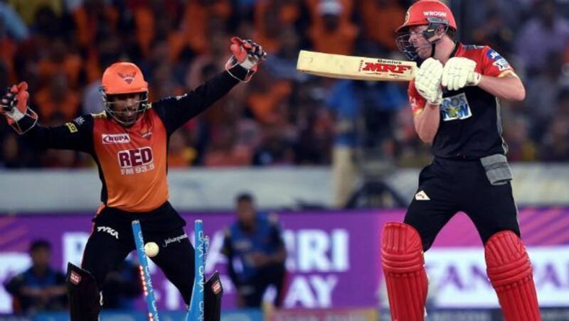 AB de Villiers was cleaned up by Rashid Khan when the teams last met &copy; AFP