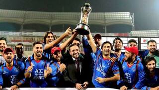 Afghanistan players did nagin dance after winning series against Banglandesh