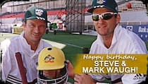 Steve & Mark Waugh became the 1st twins to play in a men’s test together and did so 108 times!