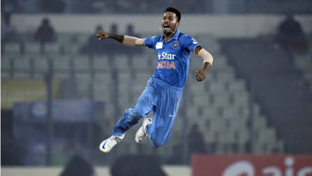 Watch: Hardik Pandya playing helicopter shot against Ireland in 1st T20I