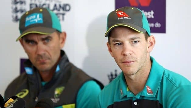 Justin Langer Tim Paine England Australia 2018