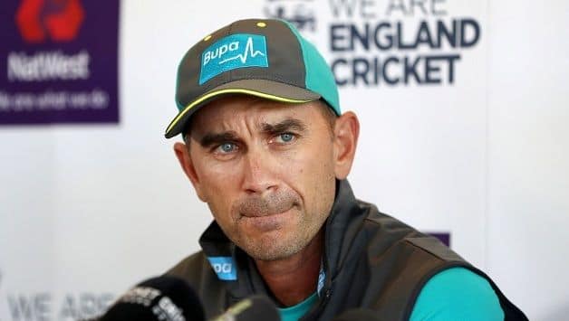 Justin Langer Australia England 2018