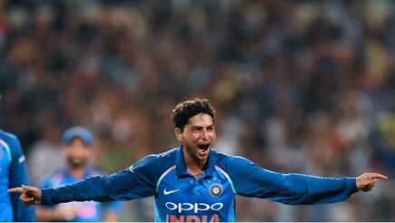INDIA VS IRELAND 1ST T20 : Kuldeep yadav becomes most T20I wickets taker among left arm wrist spinners