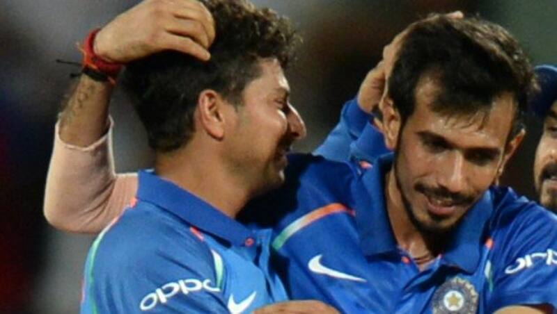 Kuldeep Yadav and Yuzvendra Chahal shared 6 wickets among themselves  &Acirc;&copy; AFP